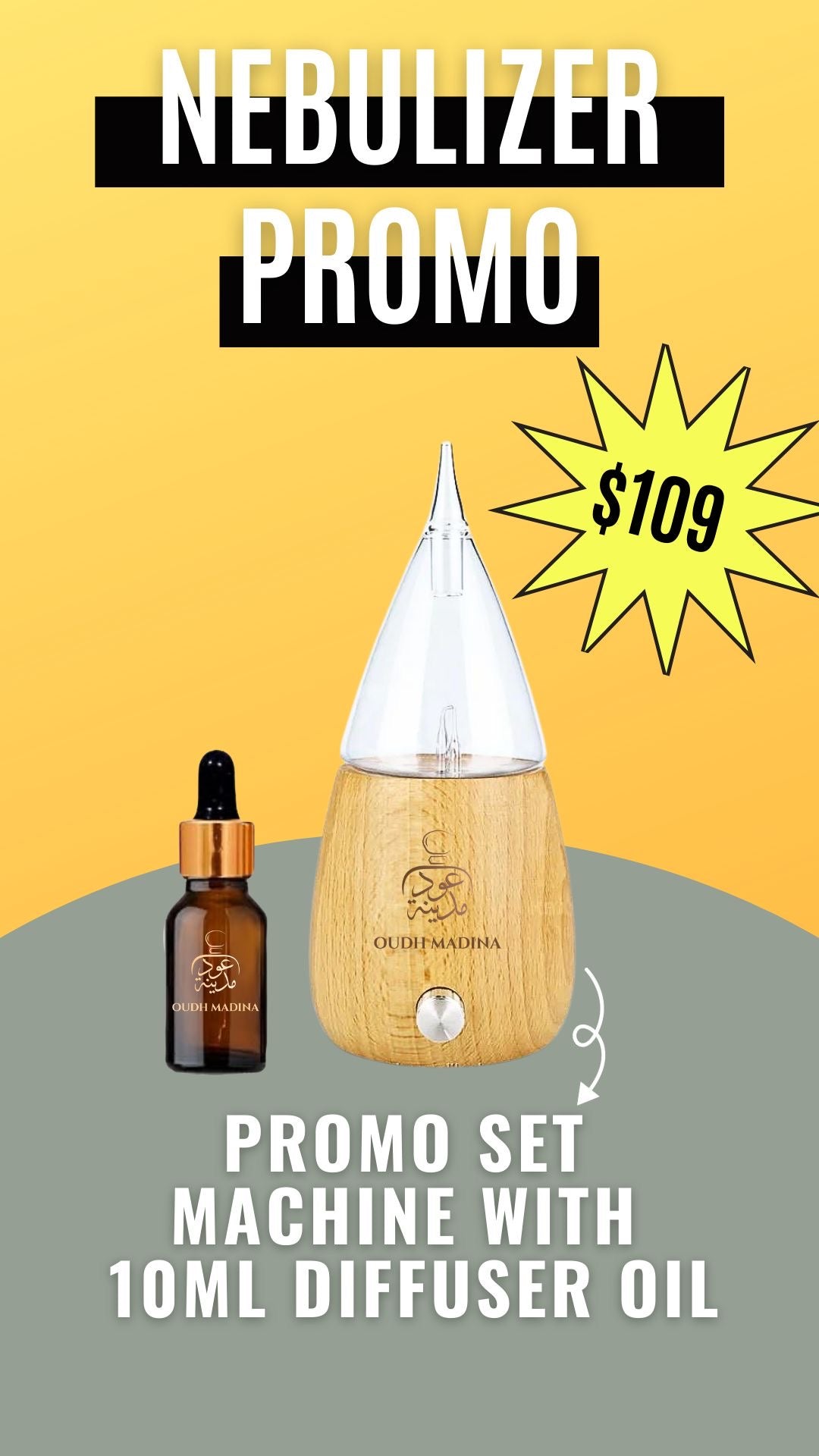DIFFUSER OIL 10 ML (READY MADE)