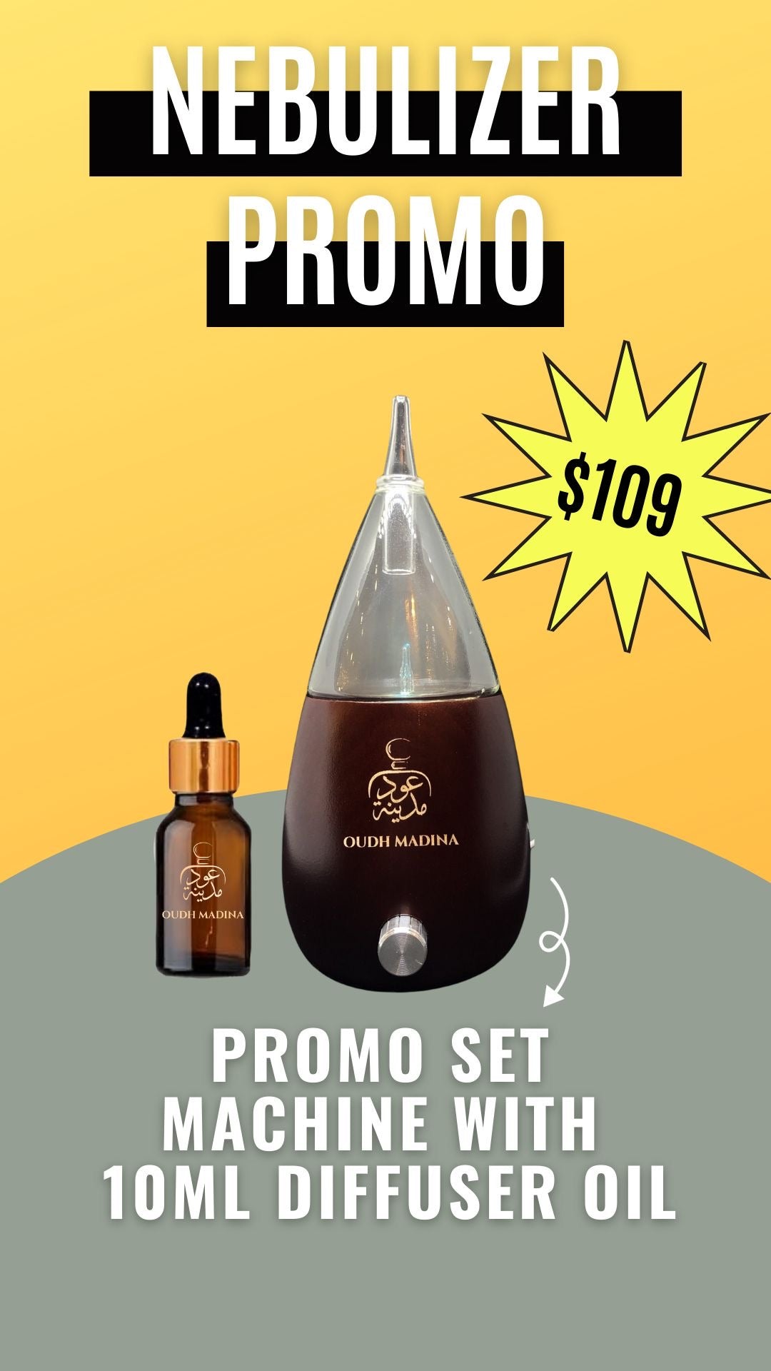 DIFFUSER OIL 10 ML (READY MADE)