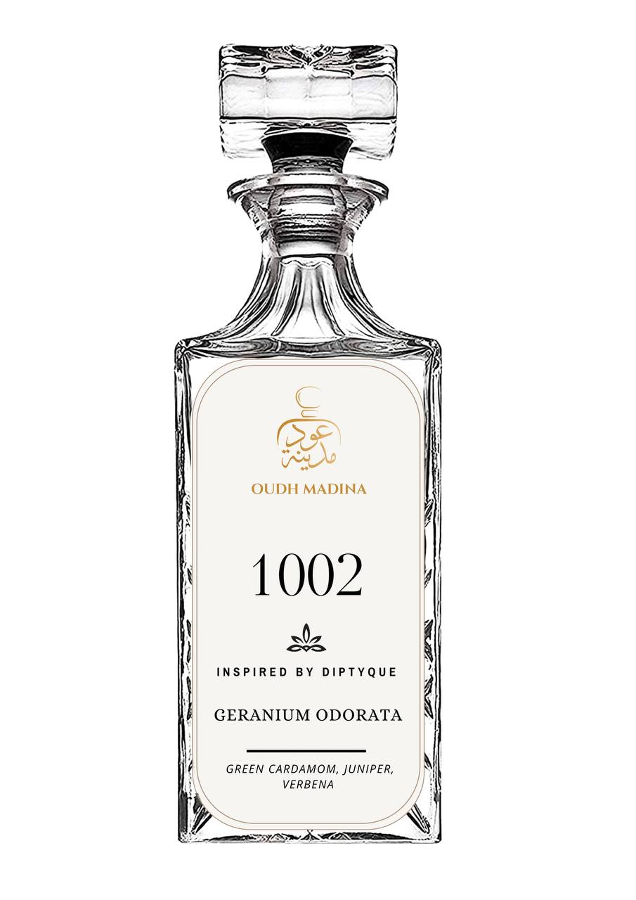 1002 Inspired by Geranium Odorata By Diptyque