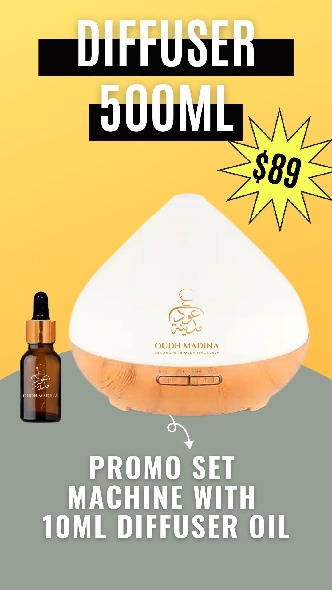 DIFFUSER 500ML DOME MACHINE