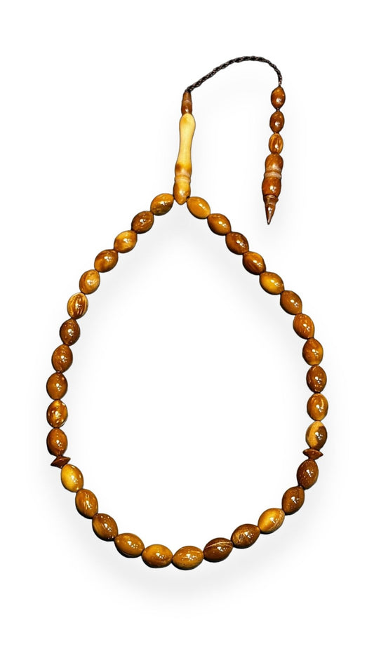 33 BEADS KOKKA TASBIH (6x9MM) RICE BEADS TK3318
