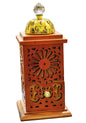 B127 SQUARE WOOD BROWN BURNER WITH DRAWER